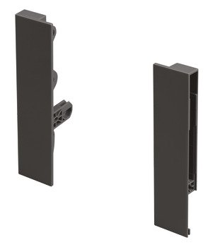 MXS Slim Gls Pnl Hldr Set 135mm Plastic Antique 514.09.271