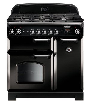 Rectangle CLA90NGFBL/C Range NG Chrome/Black 535.61.095