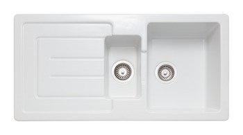 Rectangle Austell CAU10102WH 1.5B Sink Cer Wht 565.57.750