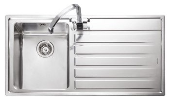 Rectangle Rockford RK9851R 1.0B Sink RHD Stainless Steel 565.60.655