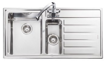 Rectangle Rockford RK9852R 1.5B Sink RHD Stainless Steel 565.60.665