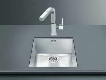 Smeg Quadra VSTQ40-2 1.0B Sink UH Stainless Steel 567.97.220