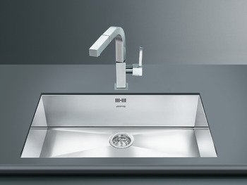 Smeg Quadra VSTQ72-2 1.0B Sink UH Stainless Steel 567.97.240