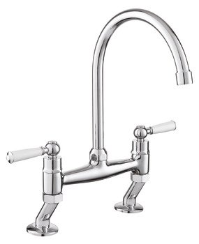 Rectangle AqCls TAQCLASSBRCM/WH Brg Tap Chrome/Wht 569.50.108