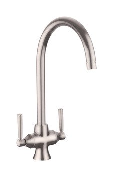 Rectangle TSA5BF Cruciform Spa D.Lvr Tap Brushed Stainless Steel 569.55.420