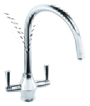 Abode AT1156 Astral Dual Lvr C-Tap Chrome