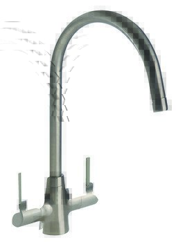 Abode AT1223 Nexa Dual Lvr C-Tap Nickel