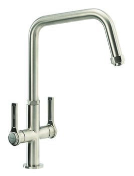 Abode AT2091 Hex Dual Lvr U-Tap Nickel