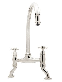 Bidbury&Co Sherborne Bridge Dual Tap Nickel 578.65.740