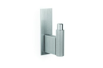 Arpa Plate Hat+Coat Hook 80x25x43mm Stainless Steel