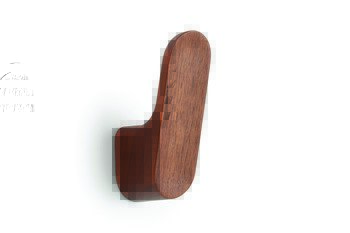 Luv Hat+Coat Hook 28x50x82mm Wood Walnut