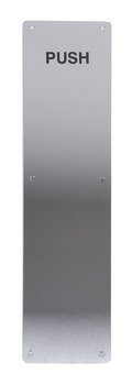 Push Plate 'PUSH' Rad 380x75mm SSS 901.68.838