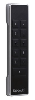 KitLock 1100 Dig Elect Furn Lock Silver/Black 912.06.813