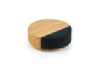 Puk Door Stop Floor D65x23mm Wood Oak