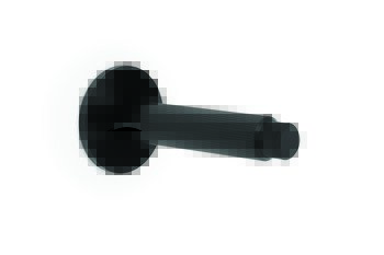 Arpa Door Stop Wall D50x100mm Aluminium B.Black 937.00.015