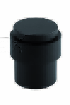 Floor/Door Stop D30/35x42mm Rubber/Stainless Steel MB