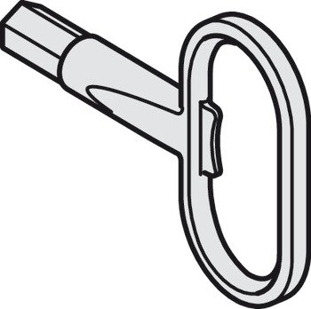 Slido W-Fo32 100T Hex Socket Key Steel Glv 943.55.072