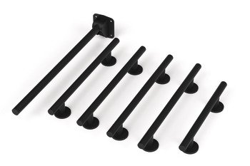 Nyma Style Doc M Rails Only Set Stainless Steel M.Black 983.84.310