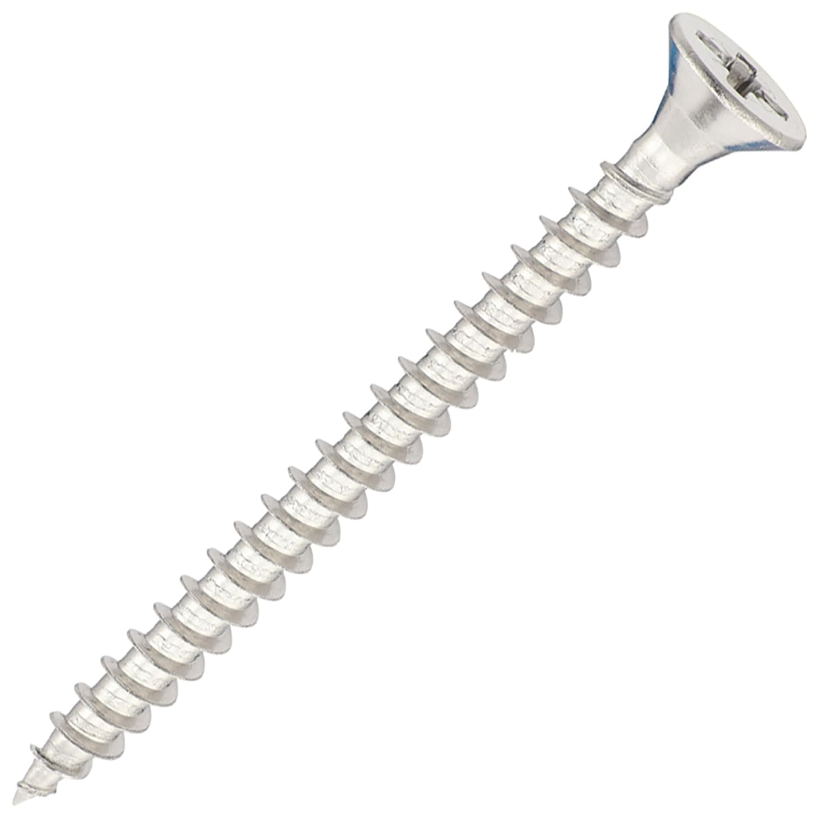 Pozi Countersunk Wood Screws - 5.0 x 60mm - A2 Stainless Steel - Pack of 200
