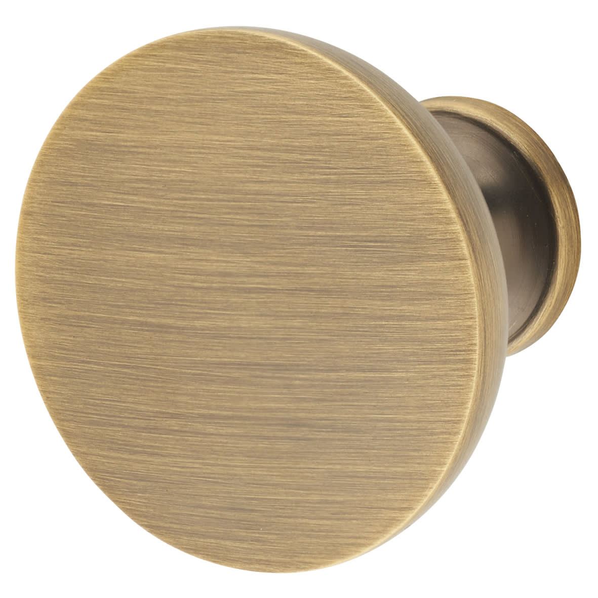 Crofts & Assinder Dorchester Round Cabinet Knob - 38mm Diameter - American Bronze
