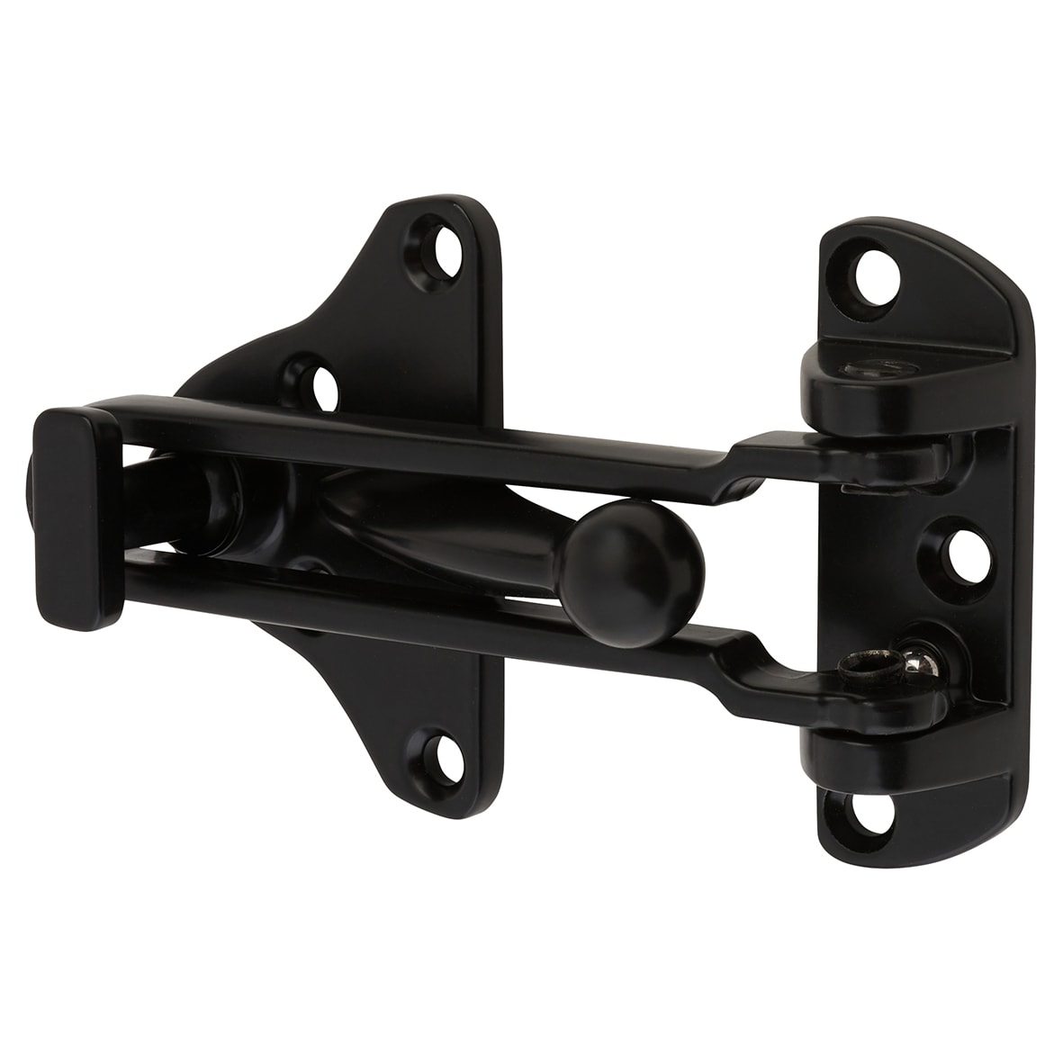 Locking Door Restrictor - Matt Black