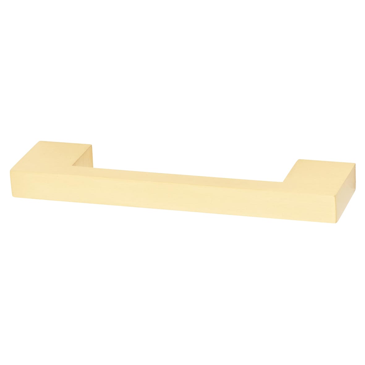 Marcus Metro 10mm D-Bar Cabinet Pull Handle - 96mm Centres - Satin Brass