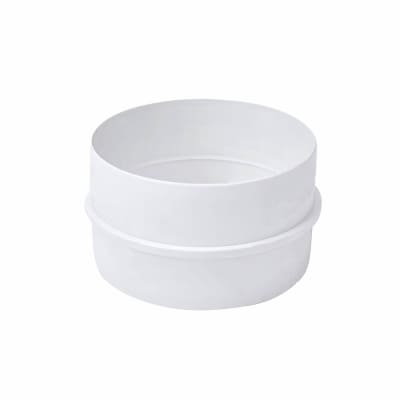Plastic Ducting Connector - 4"/100mm