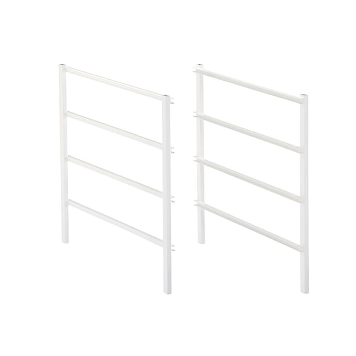 Drawer Basket Tower - 4 Frame Sides - 535 x 440mm - White - Pair