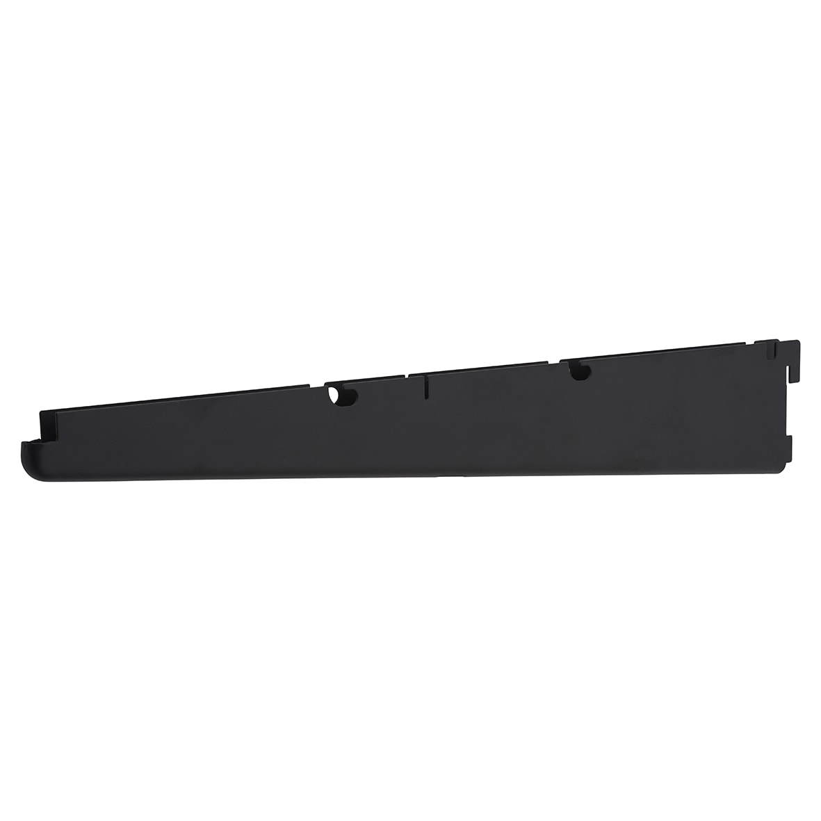 Top Track System - Shelf Bracket - 430mm Length - Black
