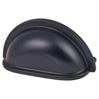 Walton Cabinet Cup Handle - 76mm Centres - Matt Black