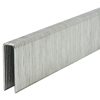 91 Series Narrow Crown Staples - 20mm Length - Galvanised - Pack of 1000