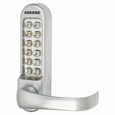 AR/D-515 Panic Access Code Lock - Matt Chrome