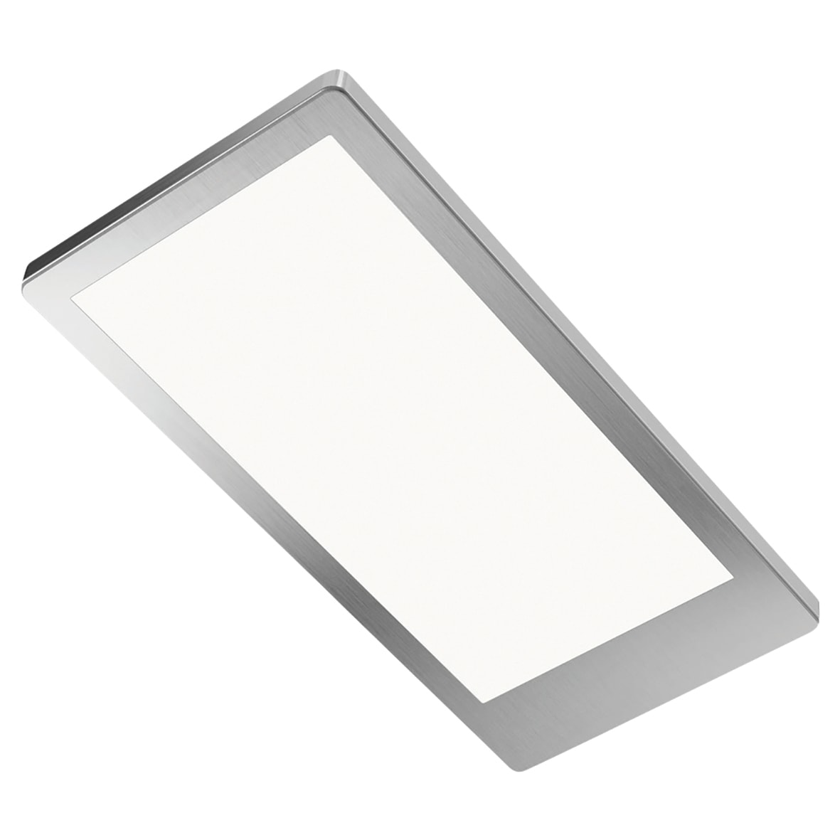Neo 4.8W LED Rectangle Prismatic Cabinet Downlight - 3000K/4000K/5000K CCT - Stainless Steel