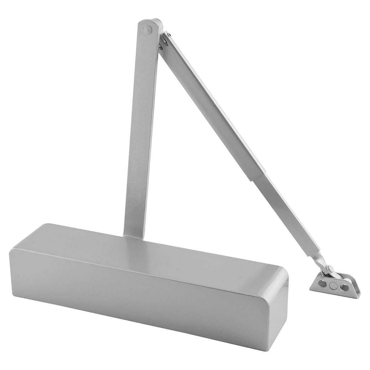 103 Series Overhead Fire Door Closer - Power Size 3-6 - Push/Pull Mounting - Silver