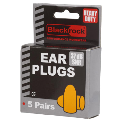 Foam Ear Plugs - Un-Corded - 36dB SNR - 5 Pairs