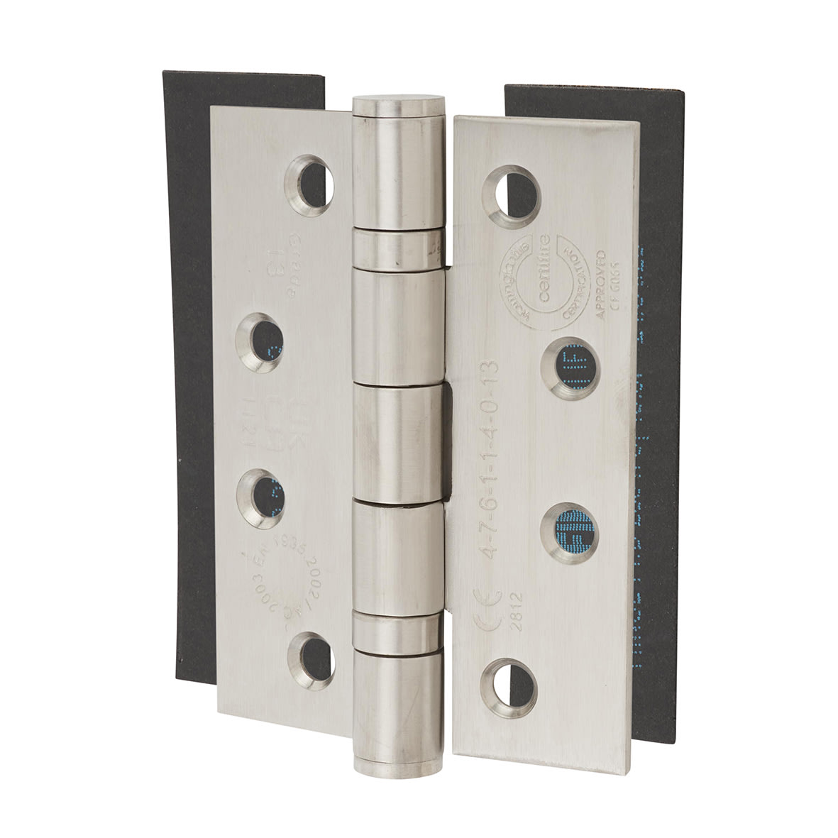 Flexifire Intumescent Hinge Pads For & - Square - 100 x 30 x 1mm - Pack of 6