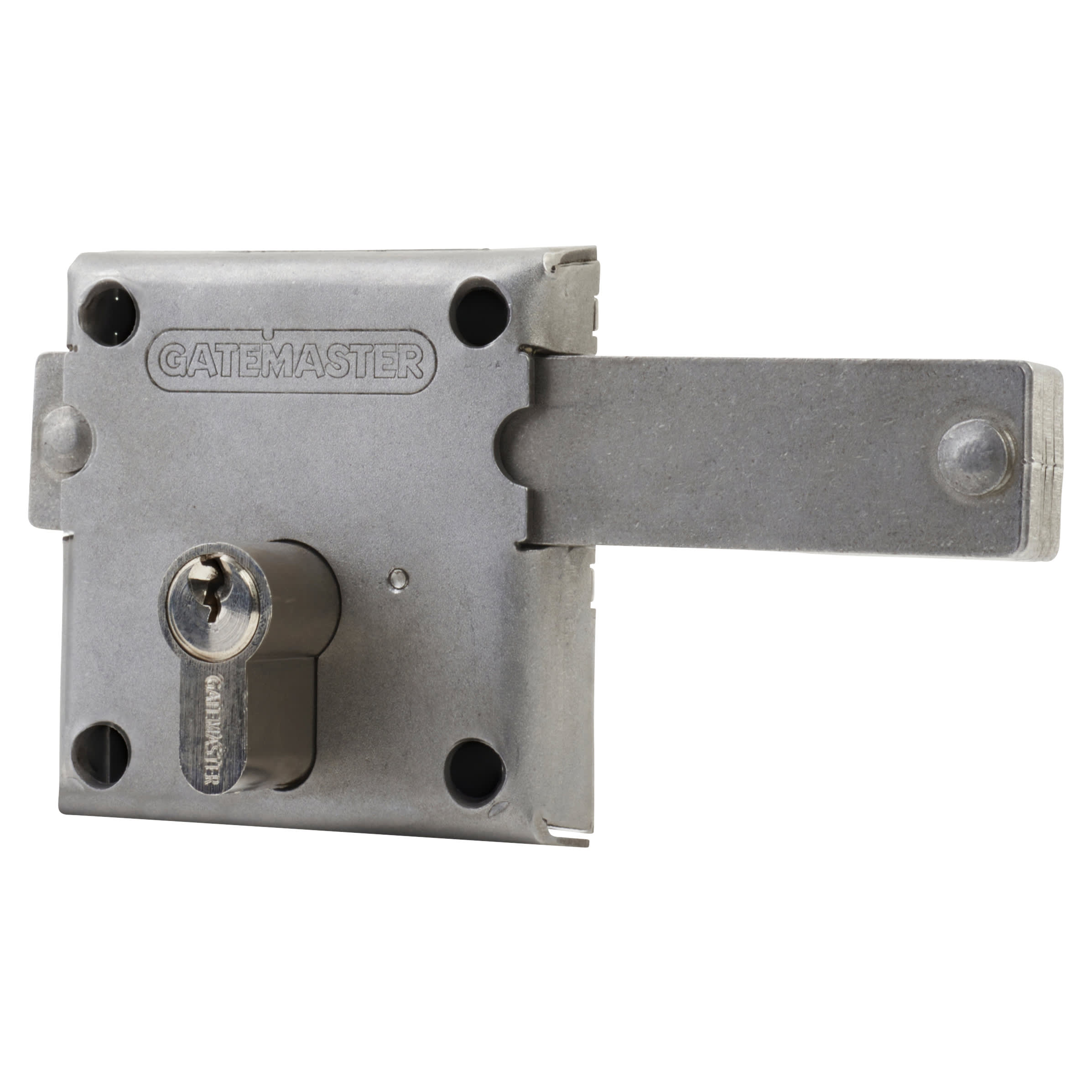 Locking Long Throw Gate Lock - 24mm Gate Thickness - 304 Stainless Steel