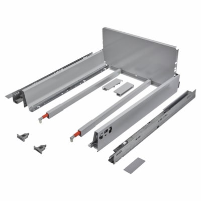 TANDEMBOX ANTARO BLUMOTION Soft Close Pan Drawer - (H) 120mm x (D) 535mm x (W) 390mm - Grey