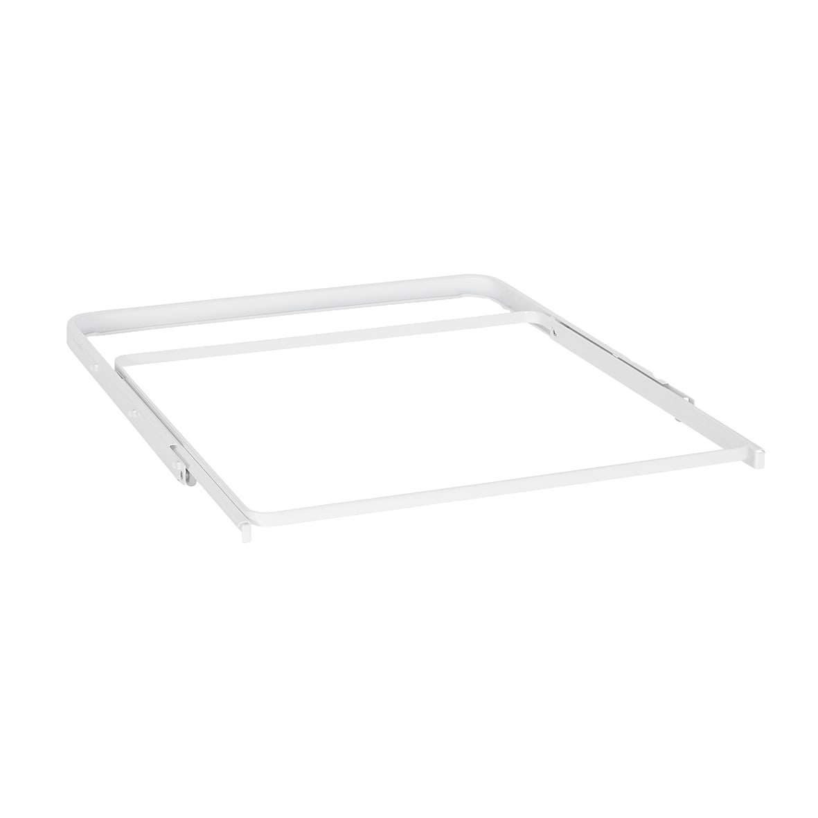 Top Track System - Click In Gliding Frame for Mesh & Wire Baskets - 449 x 430mm - White