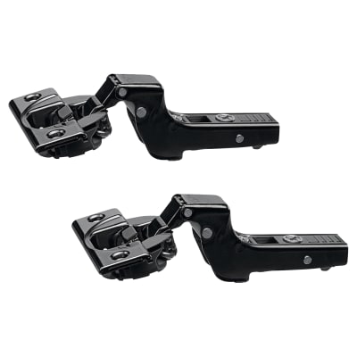 CLIP Top Soft Close Cabinet Hinge - 110° - Inset - Black Onyx - Pair 165421P