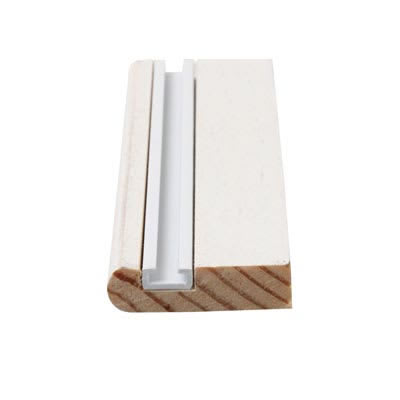 Timber Parting Bead - 7 x 25mm - 3000mm Length - Primed White - Pack of 10