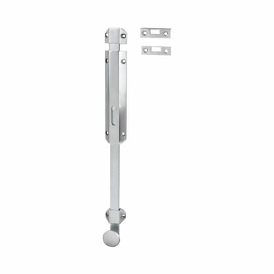 Extra Long French Door Bolt/Flat Section Bolt - 355 x 36mm - Satin Chrome