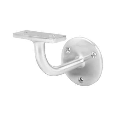 Heavy Duty Handrail Bracket - 70mm Projection - Satin Chrome