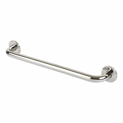 32mm Stainless Steel Grab Rail - 600mm Length - Polished Stainless Steel