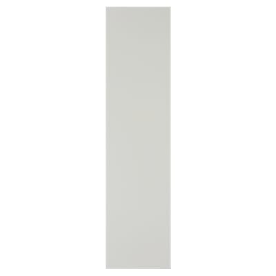 AR624A Nylon Self-Adhesive Plain Finger Plate - 305 x 75mm - Diamond White