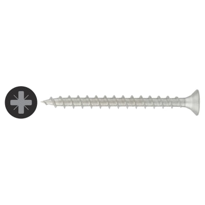 R2 Retinox Pozi Countersunk Wood Screws - 4.5 x 50mm - A2 Stainless Steel - Pack of 200