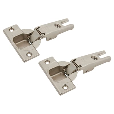MODUL Refrigerator Facade Cabinet Hinge - 95° - Sprung - Overlay - Zinc Plated - Pair