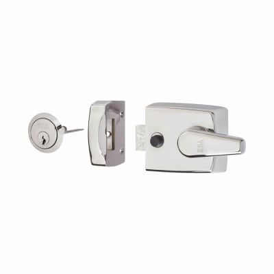 Replacement Nightlatch - 60mm Backset - Polished Chrome Case/Cylinder