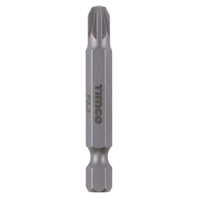 Steel Driver Bits - Pozi - - 50mm Length - Pack of 5
