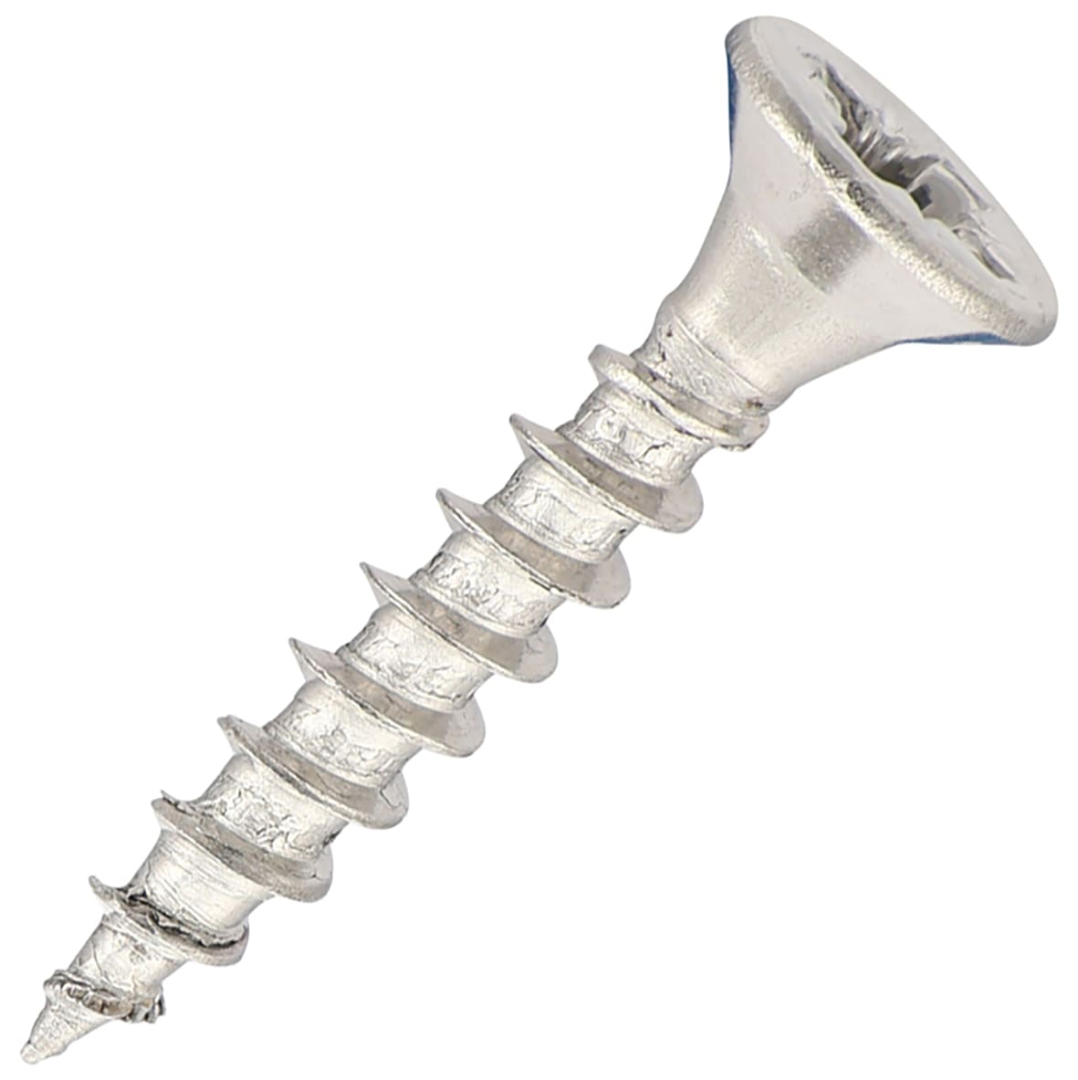 Pozi Countersunk Wood Screws - 3.5 x 20mm - A2 Stainless Steel - Pack of 200